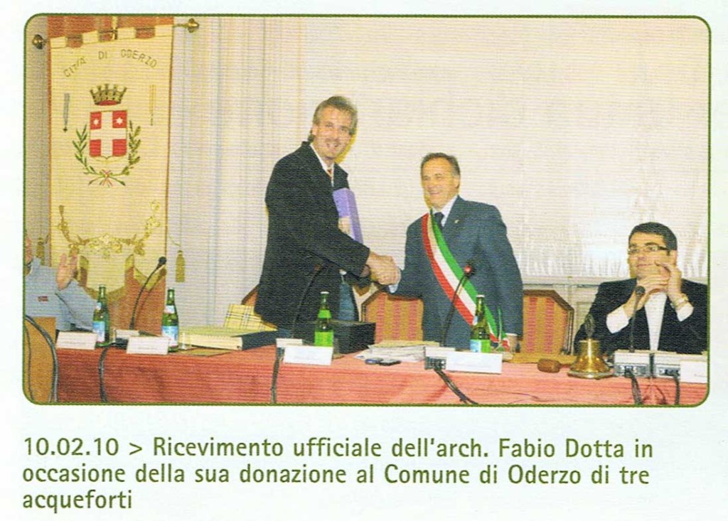 2010 CON IL SINDACO PIETRO DALLA LIBERA