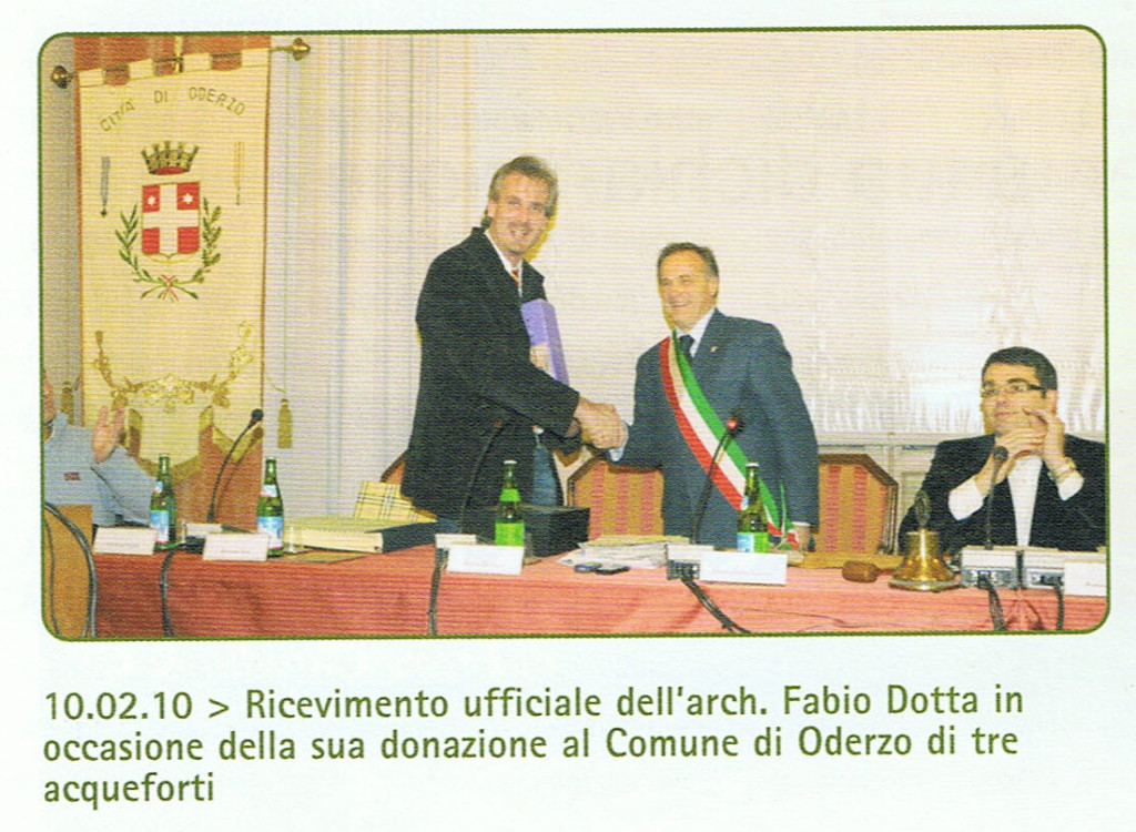 FOTO CON SINDACO IN QUI ODERZO 2010