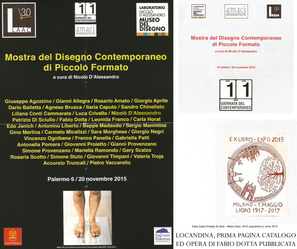 MOSTRA DEL DISEGNO CONTEMPORANEO_PALERMO 2015 ALLEGG